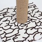 Когтеточка «Столбик», 54×30×30 см, на подставке, джут, цвет МИКС - Фото 7