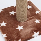 Когтеточка «Столбик», 54×30×30 см, на подставке, джут, цвет МИКС - Фото 8