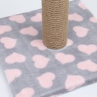 Когтеточка «Столбик», 54×30×30 см, на подставке, джут, цвет МИКС - Фото 9