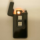 Зажигалка электронная, USB, спираль, 2 функции, чёрная, 3.5 х 10 х 10 см - Фото 2