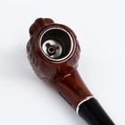 Курительная трубка для табака "Командор", классическая, длина 14 см, d-2 см - Фото 2