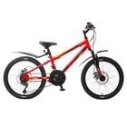 Велосипед 20" Altair MTB HT 20 3.0 disc, 2018, цвет красный, размер 10,5" - Фото 1