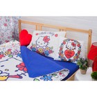Детское постельное бельё Hello Kitty 1,5 сп, цвет белый, 148х210, 148х215, 50х70 - Фото 2
