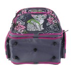 Рюкзак каркасный BagFashion 36 х 34 х 17 см, для девочки, «Котёнок с рюкзаком», серый - Фото 4