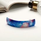 Заколка - автомат для волос «Космос», 8.6 см, МИКС - Фото 2