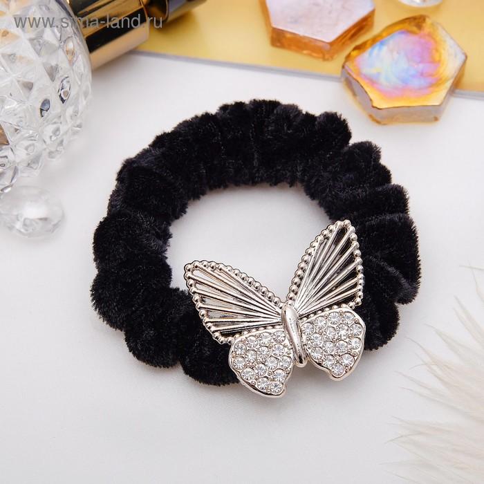 Резинка для волос "Блаженство" бабочка - Фото 1