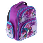 Рюкзак каркасный BagFashion 36 х 34 х 17 см, для девочки, «Колибри», фиолетовый - Фото 2