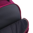 Рюкзак каркасный BagFashion 36 х 34 х 17 см, для девочки, «Колибри белая», бордо - Фото 7