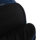 Рюкзак каркасный BagFashion 36 х 34 х 17 см, для девочки, «Фиолетовая машинка», синий - Фото 7