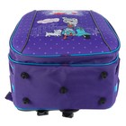 Рюкзак каркасный BagFashion 36 х 28 х 19 см, для девочки, «Девочка на мото», фиолетовый - Фото 4