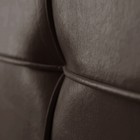 Кровать двуспальная «Птичье гнездо», с мягким изголовьем, с подъёмным механизмом, 1600×2000 мм, экокожа, цвет горький шоколад - Фото 6