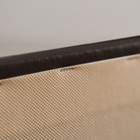 Кровать двуспальная «Птичье гнездо», с мягким изголовьем, с подъёмным механизмом, 1600×2000 мм, экокожа, цвет горький шоколад - Фото 8