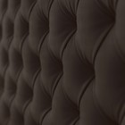 Кровать «Купол тысячелетия» с ПМ, 140×200 см, экокожа, цвет горький шоколад - Фото 5