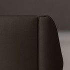 Кровать «Купол тысячелетия» с ПМ, 140×200 см, экокожа, цвет горький шоколад - Фото 7