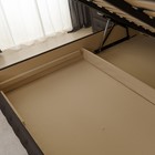 Кровать «Купол тысячелетия» с ПМ, 160×200 см, экокожа, цвет горький шоколад - Фото 5