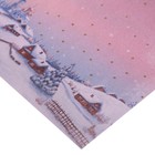Бумага для скрапбукинга с фольгированием «Зима в деревне», 20 × 20 см, 250 г/кв. м - Фото 2