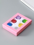 Набор фигурок стекло «Бриллианты», 6 шт., d=4 см, в коробке, 17×12×4 см - Фото 5