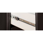 Комод «Алеро», 1010×375×765 мм, 3 ящика, экокожа, цвет горький шоколад - Фото 7