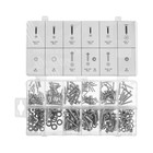 Набор саморезов, винтов, гаек и шайб ТУНДРА krep, 347 предметов - Фото 2