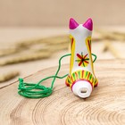 Филимоновская игрушка - свисток «Котик» - Фото 7
