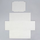 Коробка для торта, белая, 24×24×20 см - Фото 3