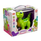 Робот динозавр «Умный питомец» ZHORYA, программируемый, на пульте управления, интерактивный: звук, свет, на батарейках, на русском языке - Фото 11