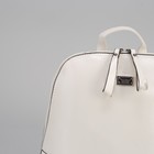 Рюкзак молодёжный с перегородкой на молнии, наружный карман, цвет белый - Фото 4