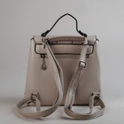 Рюкзак-сумка с перегородкой на молнии, с расширением, наружный карман, цвет серый - Фото 3