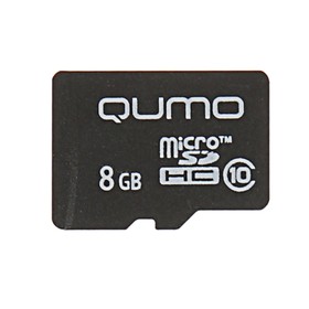 Карта памяти Qumo microSD, 8 Гб, SDHC, класс 10 3663800