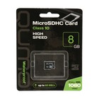 Карта памяти Qumo microSD, 8 Гб, SDHC, класс 10 - Фото 5