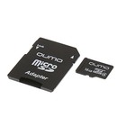 Карта памяти Qumo microSD, 16 Гб, SDHC, класс 4, с адаптером SD - Фото 2