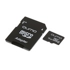 Карта памяти Qumo microSD, 16 Гб, SDHC, класс 10, с адаптером SD - Фото 2