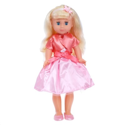 Интерактивная кукла «Полина», рассказывает 4 стиха, поёт 2 песни В. Шаинского , 40 см