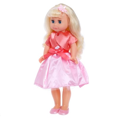 Интерактивная кукла «Полина», рассказывает 4 стиха, поёт 2 песни В. Шаинского , 40 см