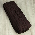 Молния рулонная, спираль, №5, 200м, цвет шоколадный - Фото 3