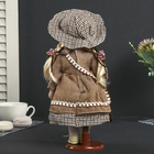 Кукла коллекционная керамика "Василиса с косичками" 30 см - Фото 3