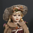Кукла коллекционная керамика "Василиса с косичками" 30 см - Фото 5