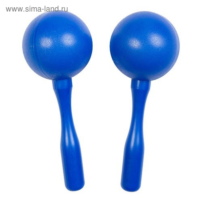 Маракасы FLIGHT FMP-21BL пластиковые, синие, размер: 21х6см состав: пластик