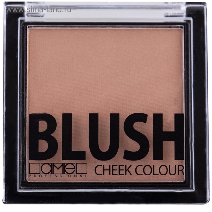Румяна для лица Lamel professional Blush cheek colour, тон 01, тёмно-бежевый - Фото 1
