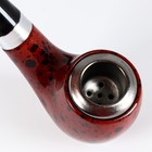 Трубка для курения табака "Командор", классическая, 13.5 х 8 см - Фото 3