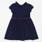 Платье детское, рост 98 см, цвет тёмно-синий - Фото 2