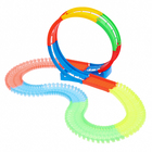 Автотрек «Магический Трек», гибкий, светится в темноте, 106 деталей, мёртвая петля - Фото 4