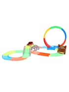 Автотрек «Магический Трек», гибкий, светится в темноте, 132/145 детали, мёртвая петля, МИКС - Фото 4