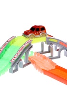 Автотрек «Магический Трек», гибкий, светится в темноте, 132/145 детали, мёртвая петля, МИКС - Фото 6