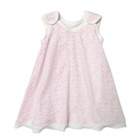 Платье-боди детское, рост 74 см, цвет молочно/розовый M054038_М - Фото 1