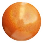 Мяч для художественной гимнастики Pastorelli African Sunset GLITTER HV, d=18 см, цвет оранжевый - фото 2055142