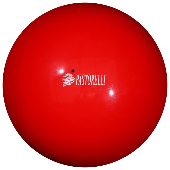Мяч для художественной гимнастики Pastorelli New Generation FIG, d=18 см, цвет красный - Фото 1