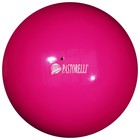 Мяч гимнастический Pastorelli New Generation, 18 см, FIG, цвет малиновый - фото 1789050