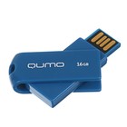 Флешка Qumo Twist, 16 Гб, USB2.0, чт до 25 Мб/с, зап до 15 Мб/с, цвет кобальт - Фото 2