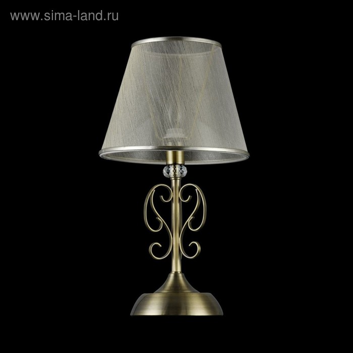 Настольная лампа Driana 1x40Вт E14, бронза 44,5 см